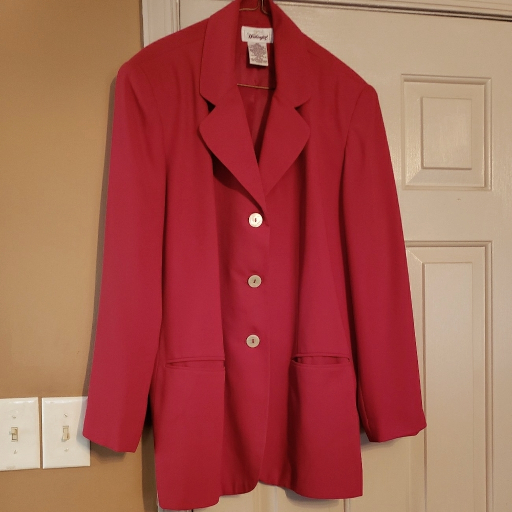 Worthington Red Blazer